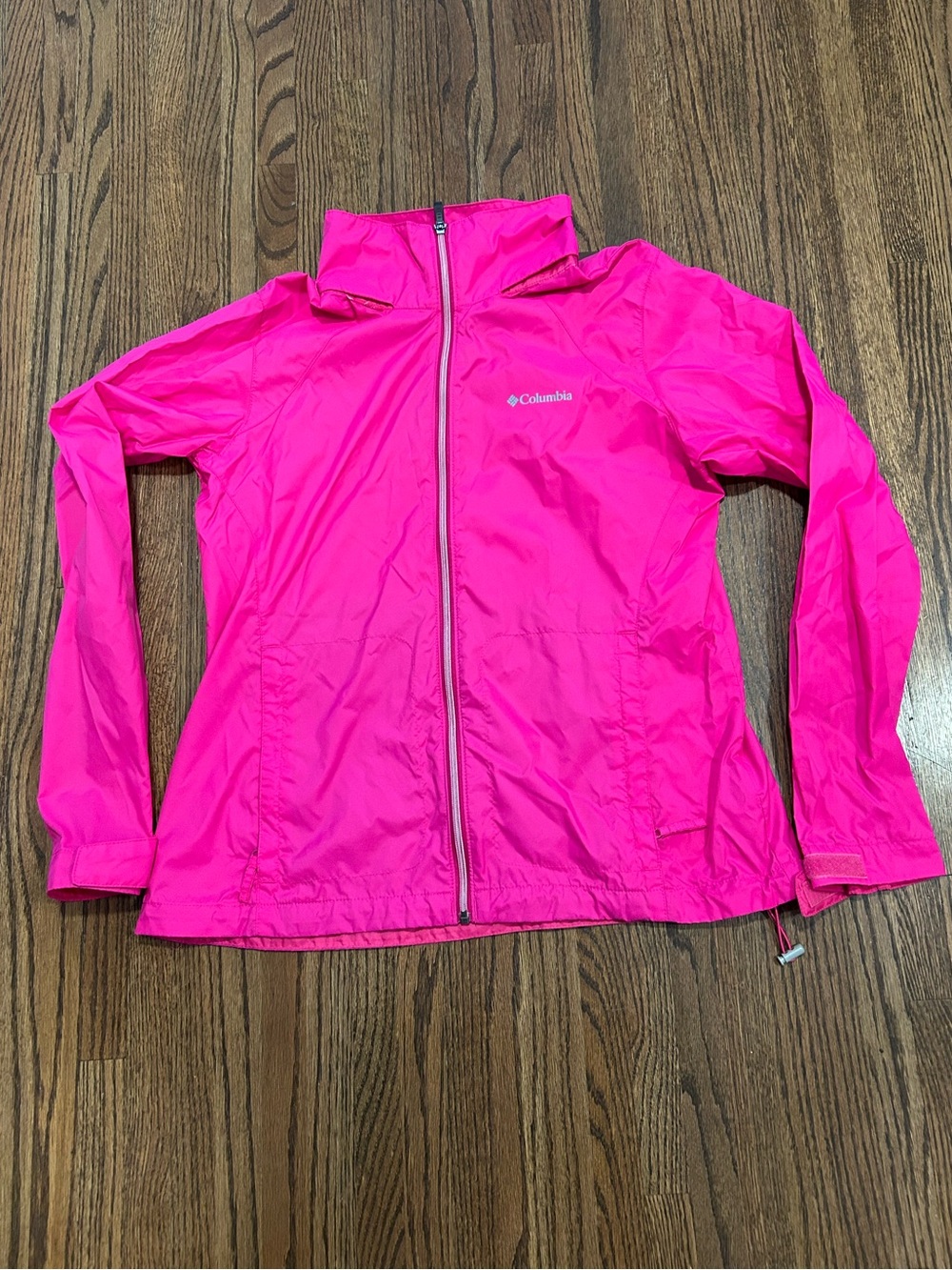 Columbia Women’s Large Hot Pink Lightweight Windbreaker Jacket